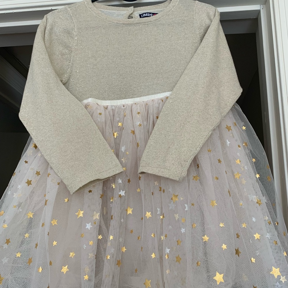 Girls size 10/12 Golden Goddess Dress